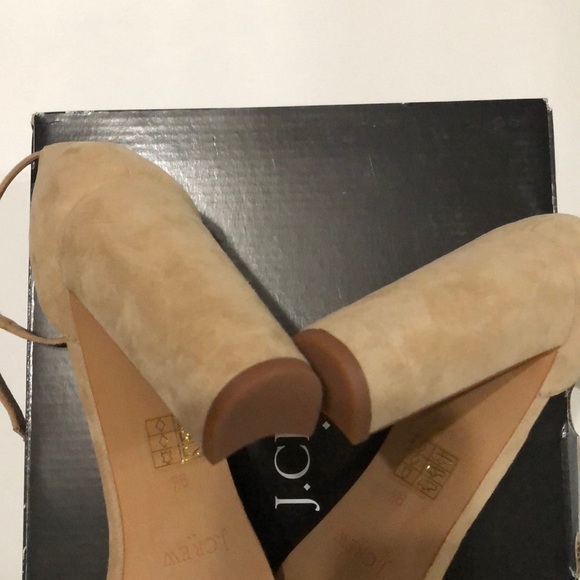 J. Crew Chunky Heel Ankle Strap Sandals Size 9 1/2 - Picture 5 of 6